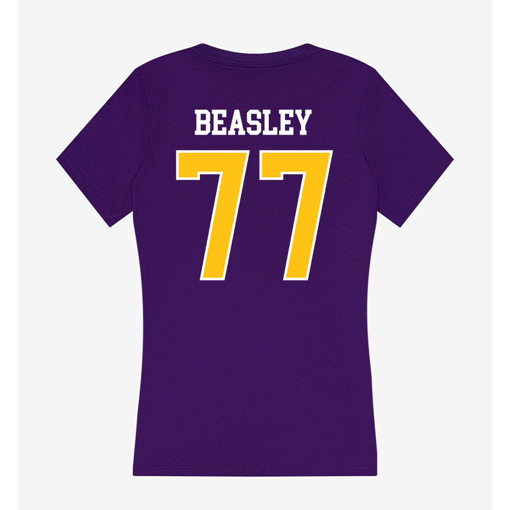 East Carolina - NCAA Baseball : Brett Beasley - Women's V-Neck T-Shirt-1