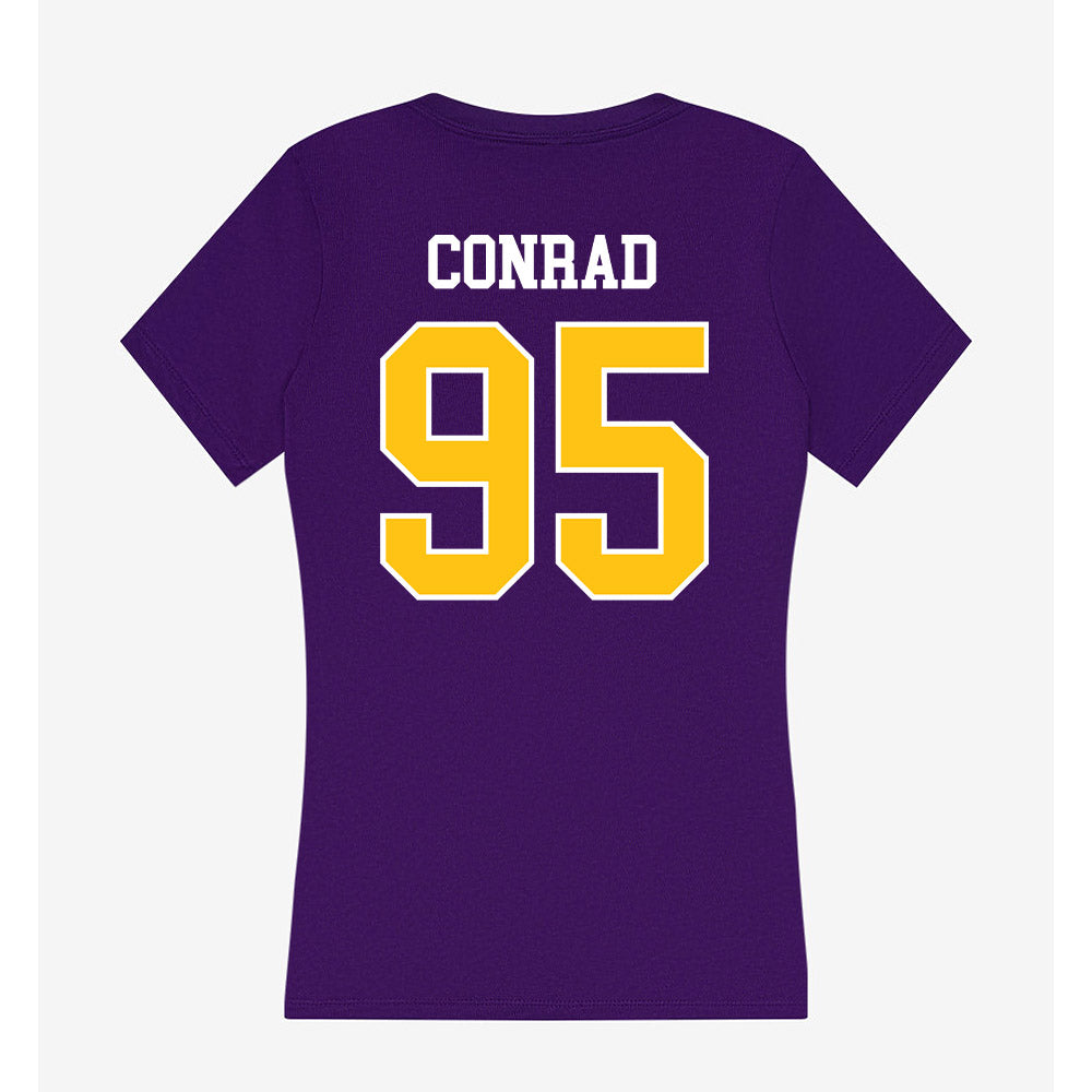 East Carolina - NCAA Football : Andrew Conrad - Women's V-Neck T-Shirt-1