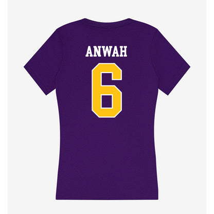 East Carolina - NCAA Women's Volleyball : Olivia Anwah - Women's V-Neck T-Shirt-1