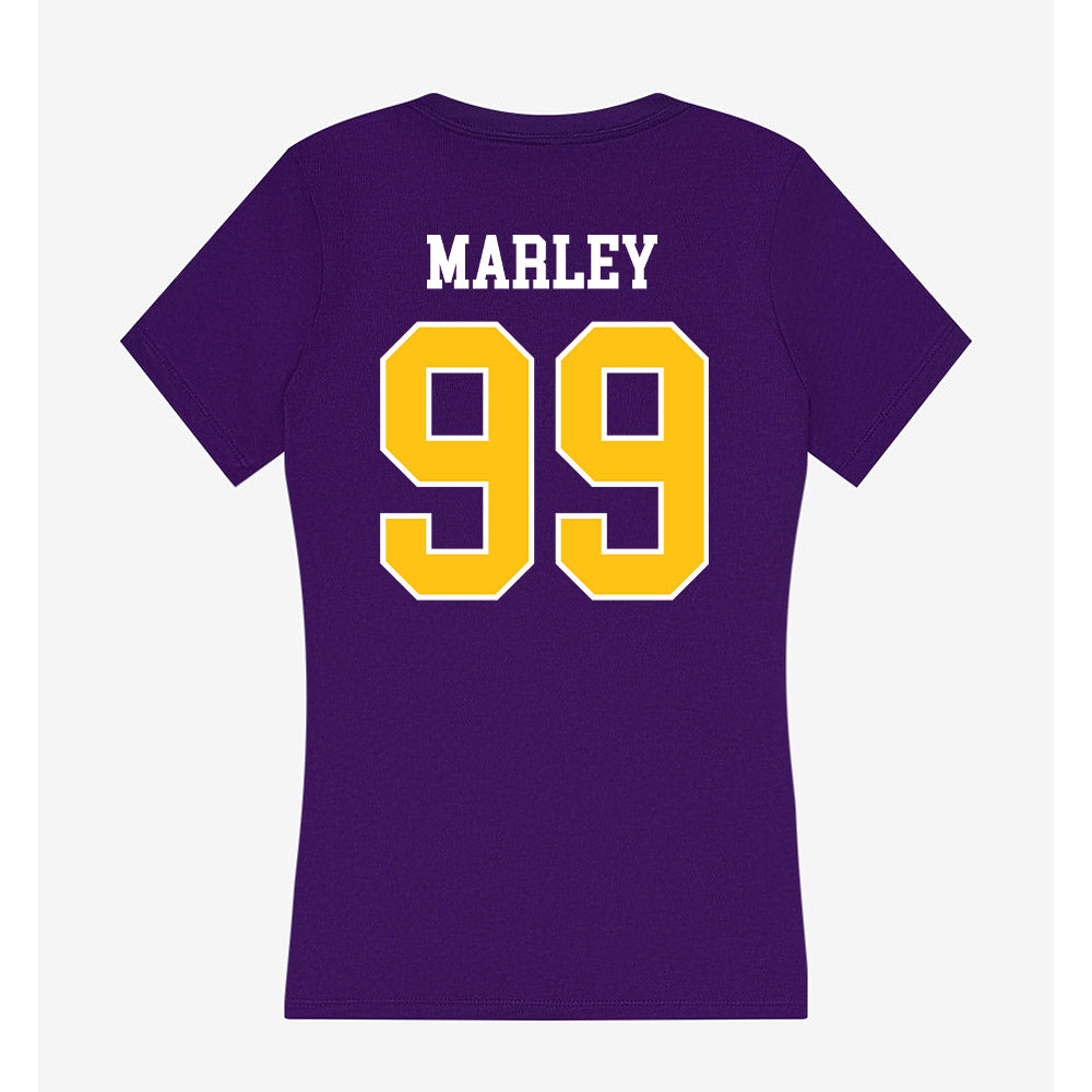 East Carolina - NCAA Baseball : Gavin Marley - Women's V-Neck T-Shirt-1