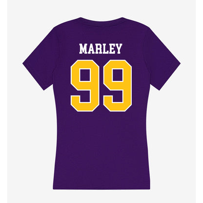 East Carolina - NCAA Baseball : Gavin Marley - Women's V-Neck T-Shirt-1