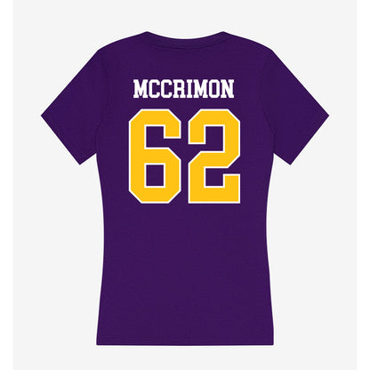 East Carolina - NCAA Football : Jimarion McCrimon - Women's V-Neck T-Shirt-1