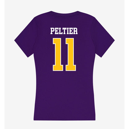East Carolina - NCAA Baseball : Alex Peltier - Women's V-Neck T-Shirt-1
