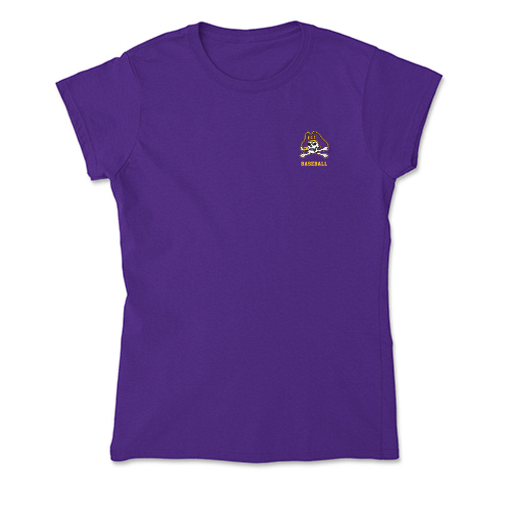 East Carolina - NCAA Baseball : Jack Herring - Soft Style Women’s T-Shirt-0