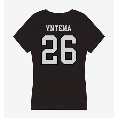 HSC - NCAA Men's Lacrosse : Evan Yntema - Women's V-Neck T-Shirt-1
