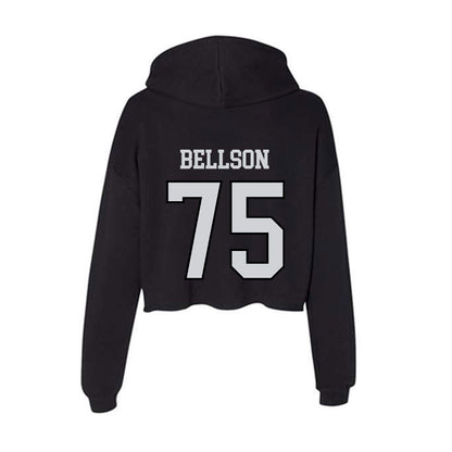HSC - NCAA Football : Owen Bellson - Women's Crop Fleece Hoodie-1