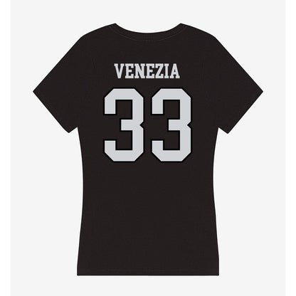 HSC - NCAA Men's Soccer : Holt Venezia - Women's V-Neck T-Shirt-1