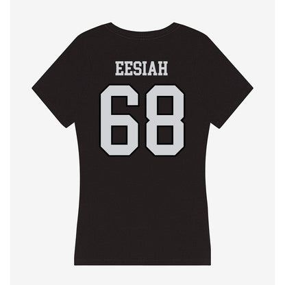 HSC - NCAA Football : William Eesiah - Women's V-Neck T-Shirt-1