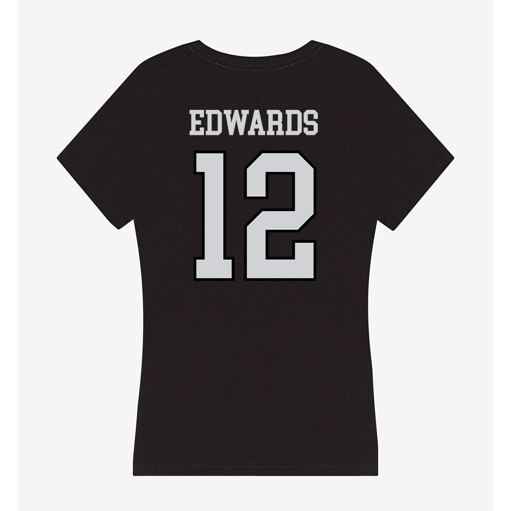 HSC - NCAA Men's Soccer : Owen Edwards - Women's V-Neck T-Shirt-1