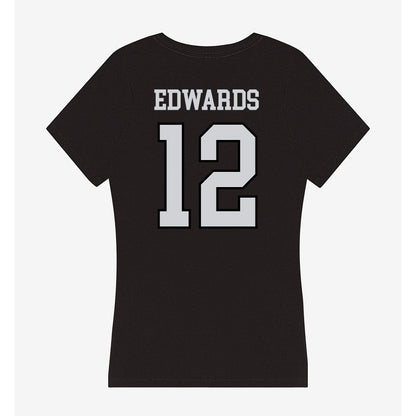 HSC - NCAA Men's Soccer : Owen Edwards - Women's V-Neck T-Shirt-1