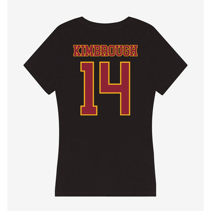 ULM - NCAA Football : Bryson Kimbrough - Women's V-Neck T-Shirt-1