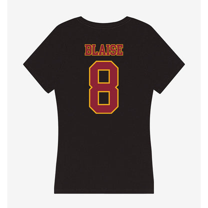 ULM - NCAA Women's Soccer : Skylar Blaise - Women's V-Neck T-Shirt-1