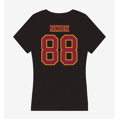 ULM - NCAA Football : Julian Nixon - Women's V-Neck T-Shirt-1