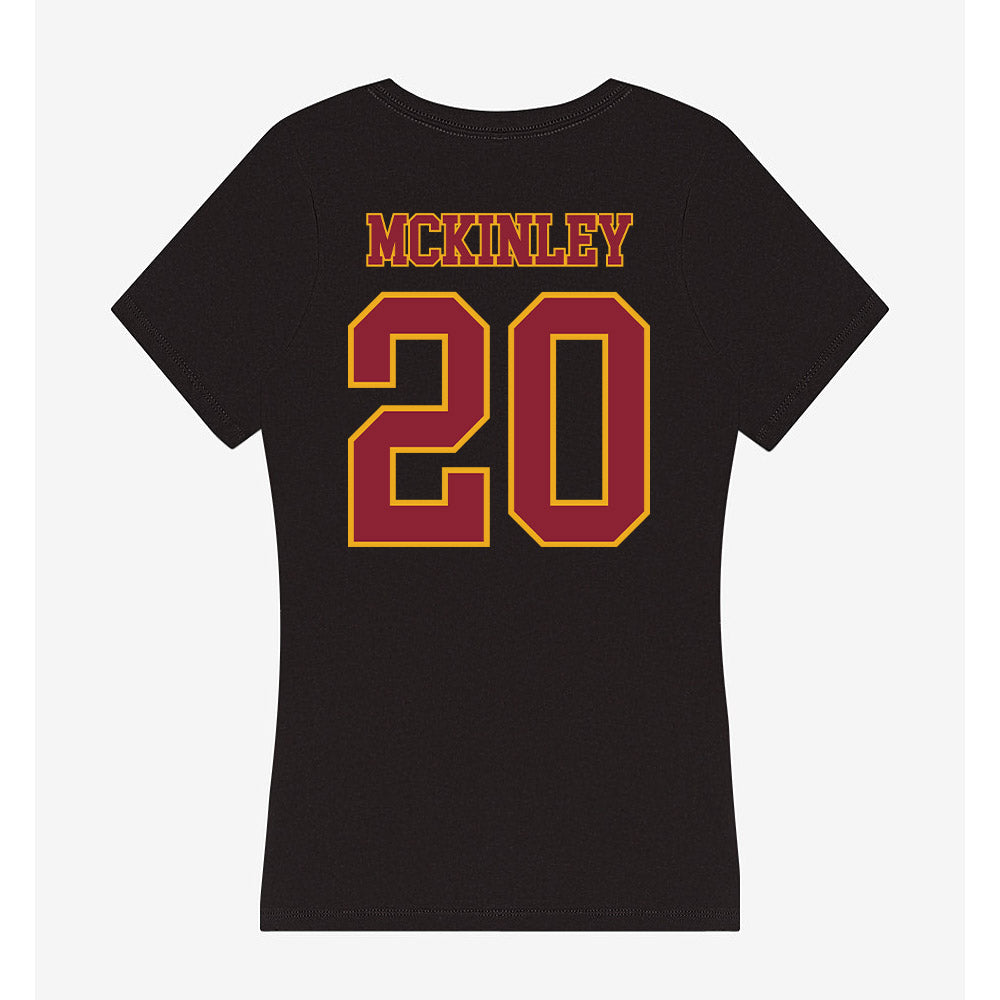 ULM - NCAA Baseball : Brendan Mckinley - Women's V-Neck T-Shirt-1