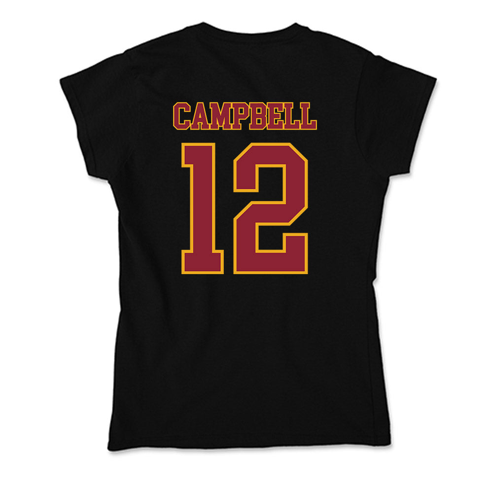 ULM - NCAA Football : Javon Campbell - Soft Style Women’s T-Shirt-1