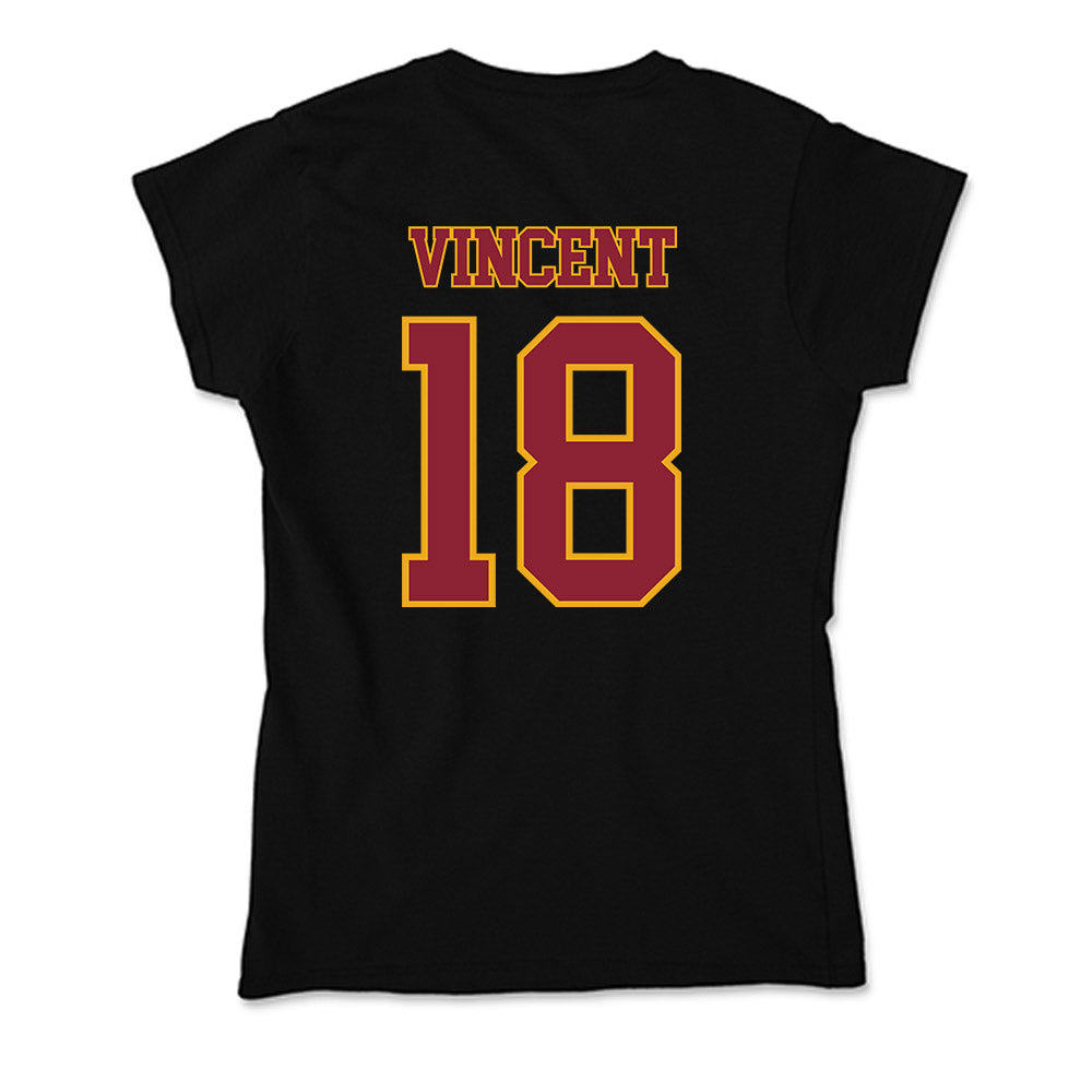 ULM - NCAA Football : Bret Vincent - Soft Style Women’s T-Shirt-1