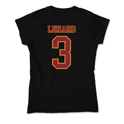 ULM - NCAA Football : Makin Lenard - Soft Style Women’s T-Shirt-1