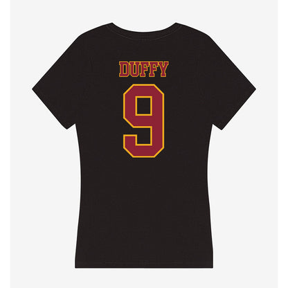 ULM - NCAA Baseball : Logan Duffy - Women's V-Neck T-Shirt-1