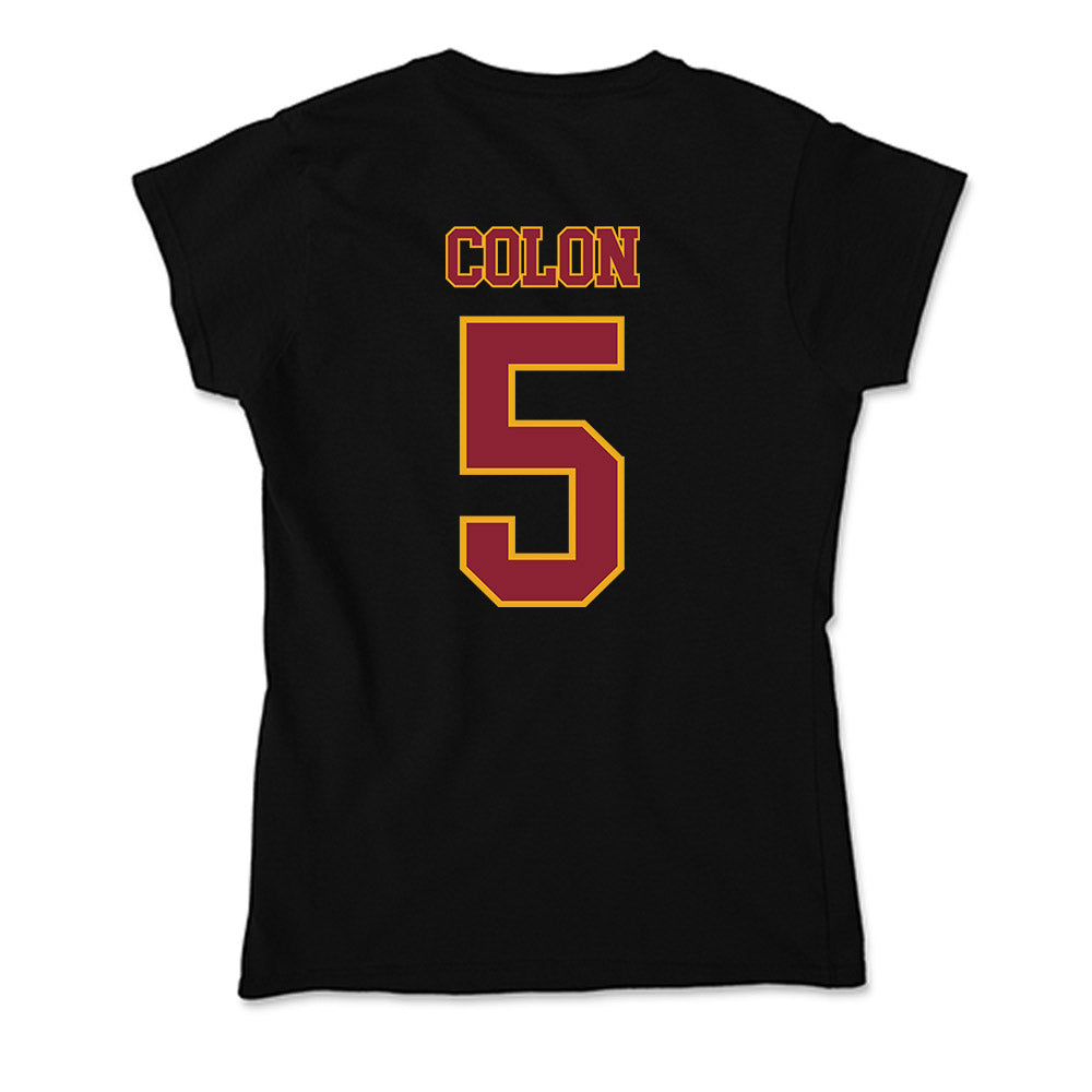 ULM - NCAA Women's Volleyball : Amelia Colon - Soft Style Women’s T-Shirt-1