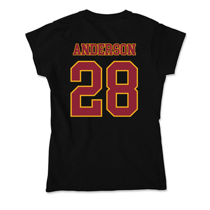 ULM - NCAA Football : Davin Anderson - Soft Style Women’s T-Shirt-1