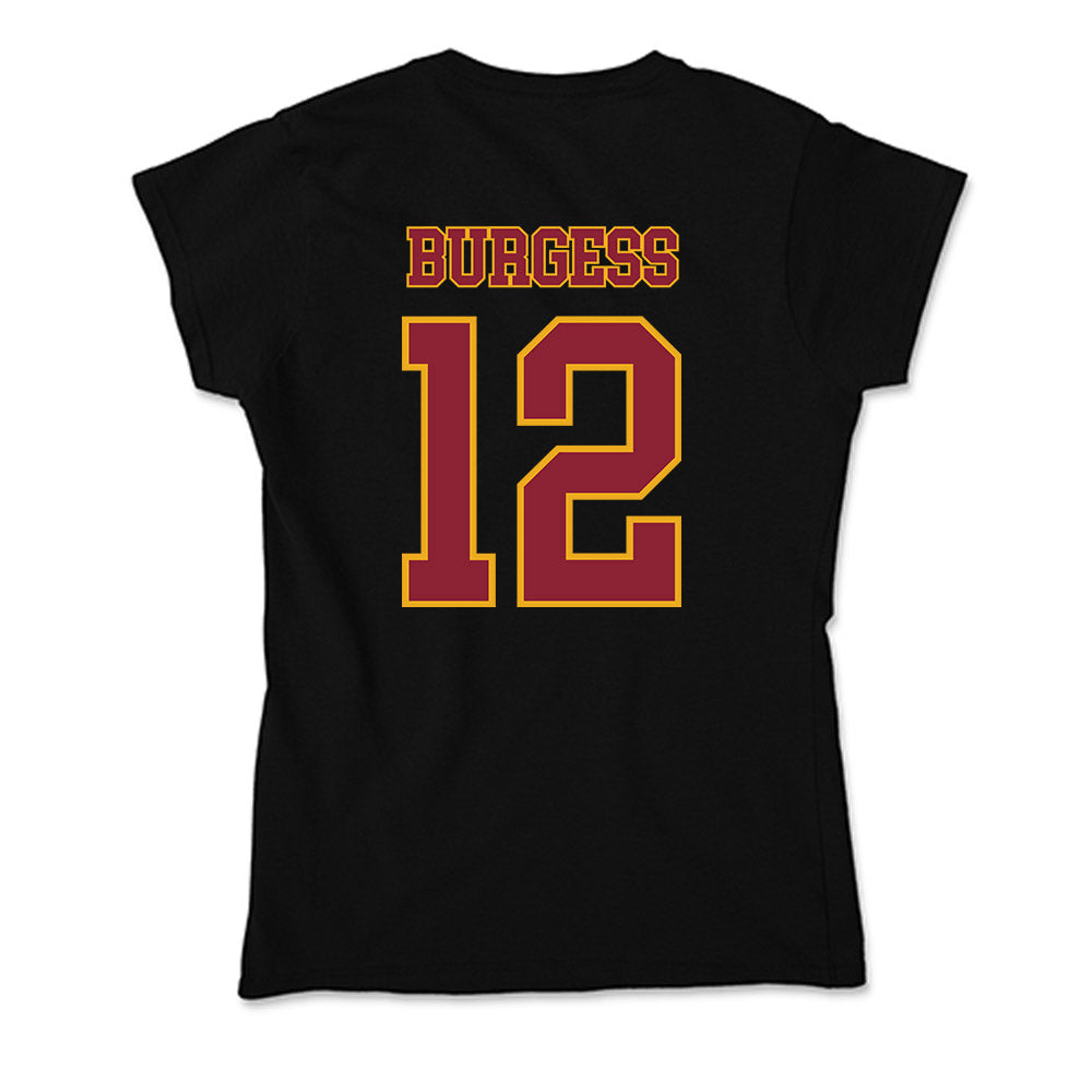 ULM - NCAA Football : Trevion Burgess - Soft Style Women’s T-Shirt-1