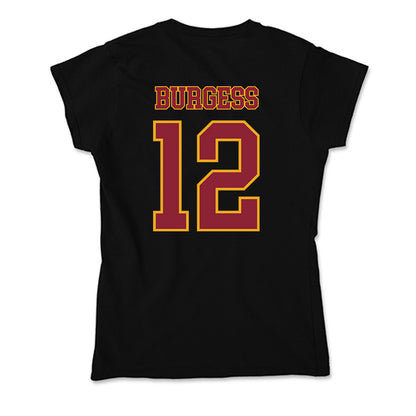 ULM - NCAA Football : Trevion Burgess - Soft Style Women’s T-Shirt-1