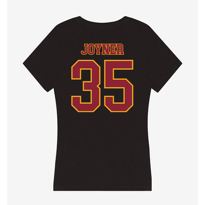 ULM - NCAA Baseball : Carson Joyner - Women's V-Neck T-Shirt-1