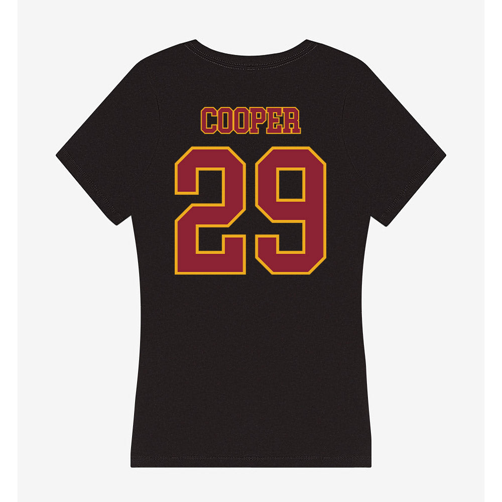 ULM - NCAA Baseball : Seth Cooper - Women's V-Neck T-Shirt-1