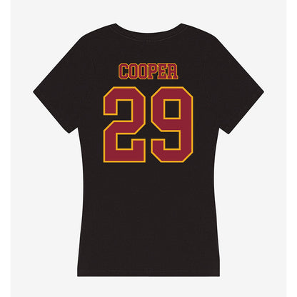 ULM - NCAA Baseball : Seth Cooper - Women's V-Neck T-Shirt-1