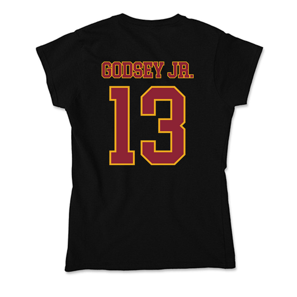 ULM - NCAA Football : David Godsey Jr. - Soft Style Women’s T-Shirt-1