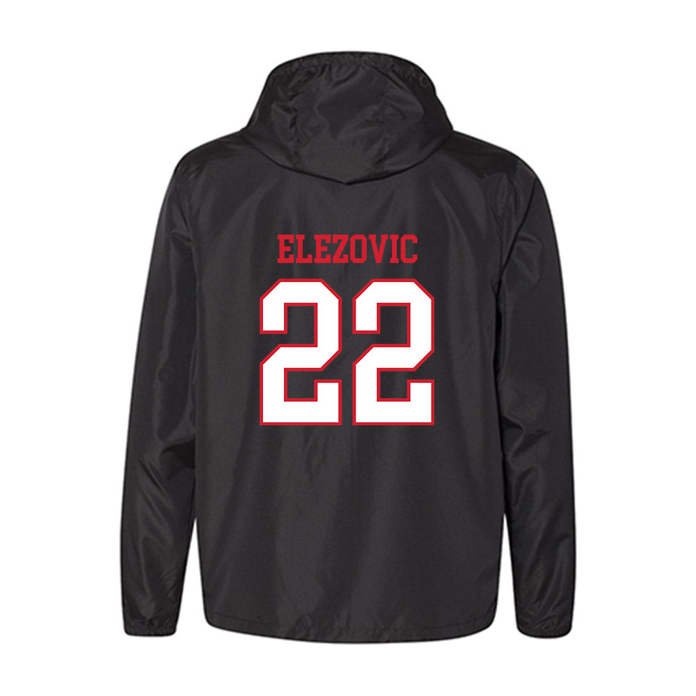 Northeastern - NCAA Men's Basketball : Haris Elezovic - Windbreaker-1