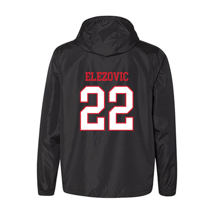 Northeastern - NCAA Men's Basketball : Haris Elezovic - Windbreaker-1