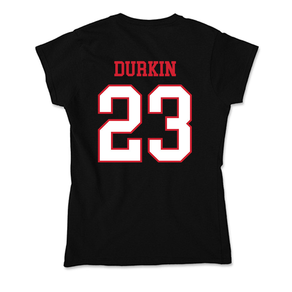 Northeastern - NCAA Women's Soccer : Bridget Durkin - Soft Style Women’s T-Shirt-1