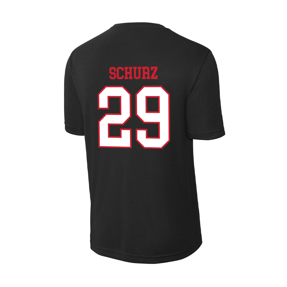 Northeastern - NCAA Men's Soccer : Christoph Schurz - Activewear T-Shirt-1