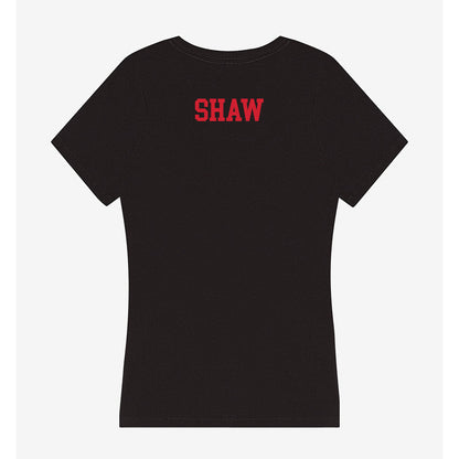 Northeastern - NCAA Women's Track & Field : Hannah Shaw - Women's V-Neck T-Shirt-1