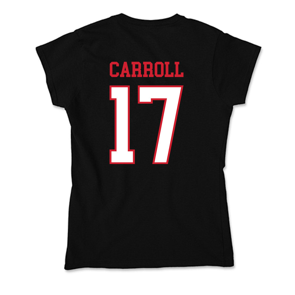 Northeastern - NCAA Men's Soccer : Asiah Carroll - Soft Style Women’s T-Shirt-1