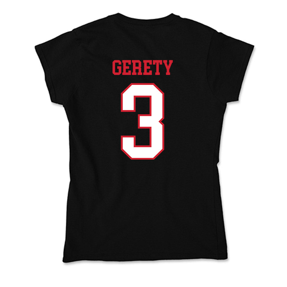 Northeastern - NCAA Baseball : Ryan Gerety - Soft Style Women’s T-Shirt-1