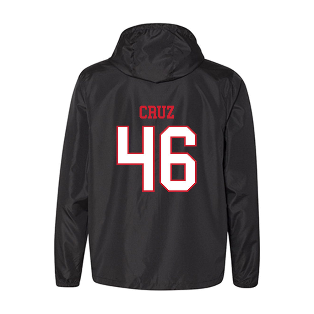 Northeastern - NCAA Baseball : Angel Cruz - Windbreaker-1