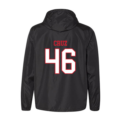 Northeastern - NCAA Baseball : Angel Cruz - Windbreaker-1
