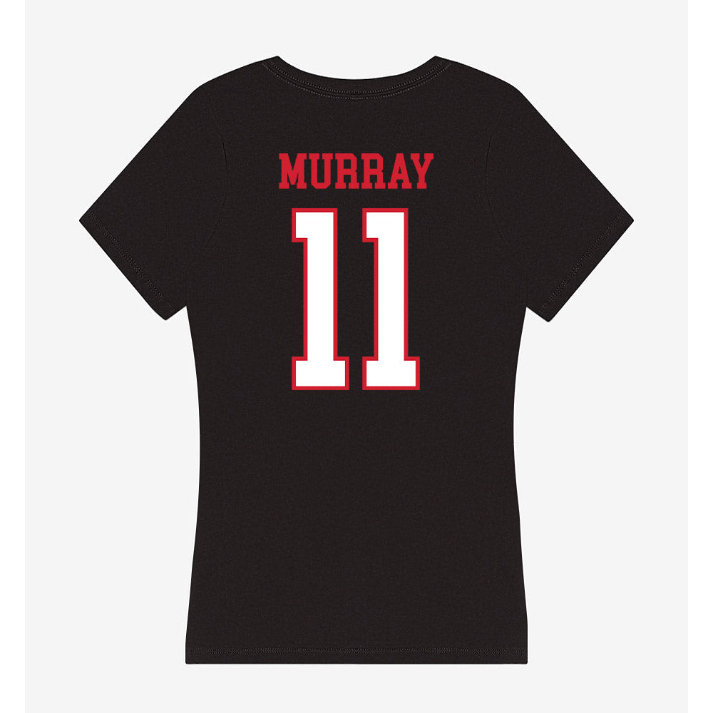 Northeastern - NCAA Women's Volleyball : Barbara Murray - Women's V-Neck T-Shirt-1