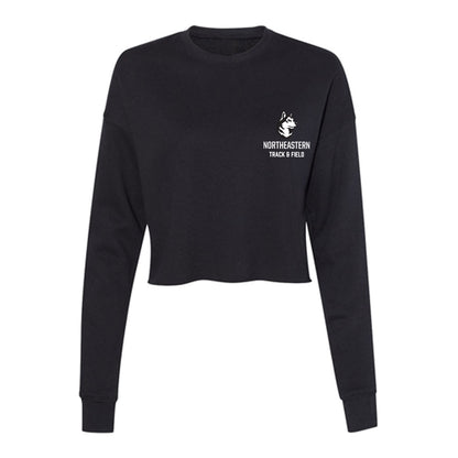 Northeastern - NCAA Women's Track & Field : Liangie Calderon - Women's Cropped Crew Fleece-0