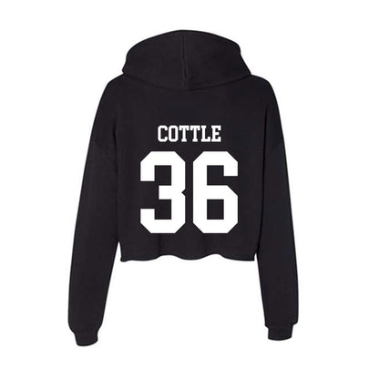 WTAMU - NCAA Men's Soccer : Bryce Cottle - Women's Crop Fleece Hoodie-1