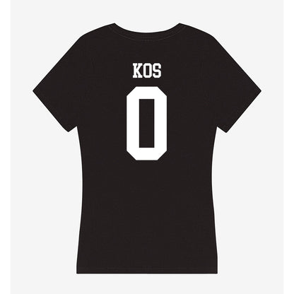 WTAMU - NCAA Men's Soccer : Zach Kos - Women's V-Neck T-Shirt-1