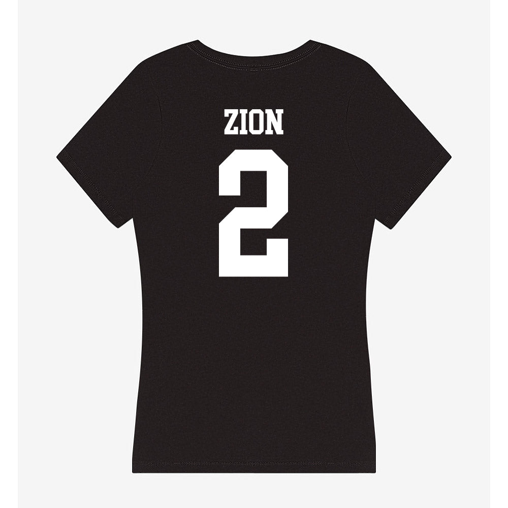 WTAMU - NCAA Men's Soccer : Yaniv Zion - Women's V-Neck T-Shirt-1