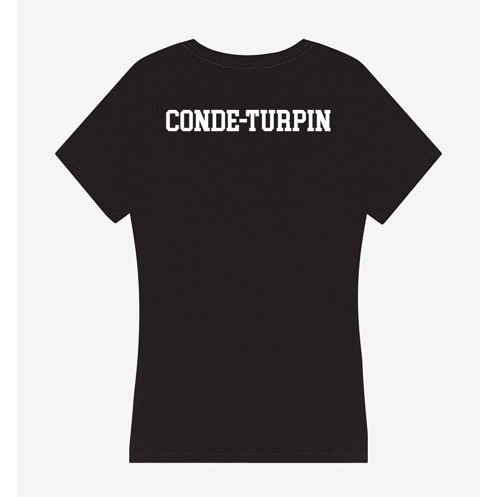 WTAMU - NCAA Women's Track & Field : Esther CONDE-TURPIN - Women's V-Neck T-Shirt-1