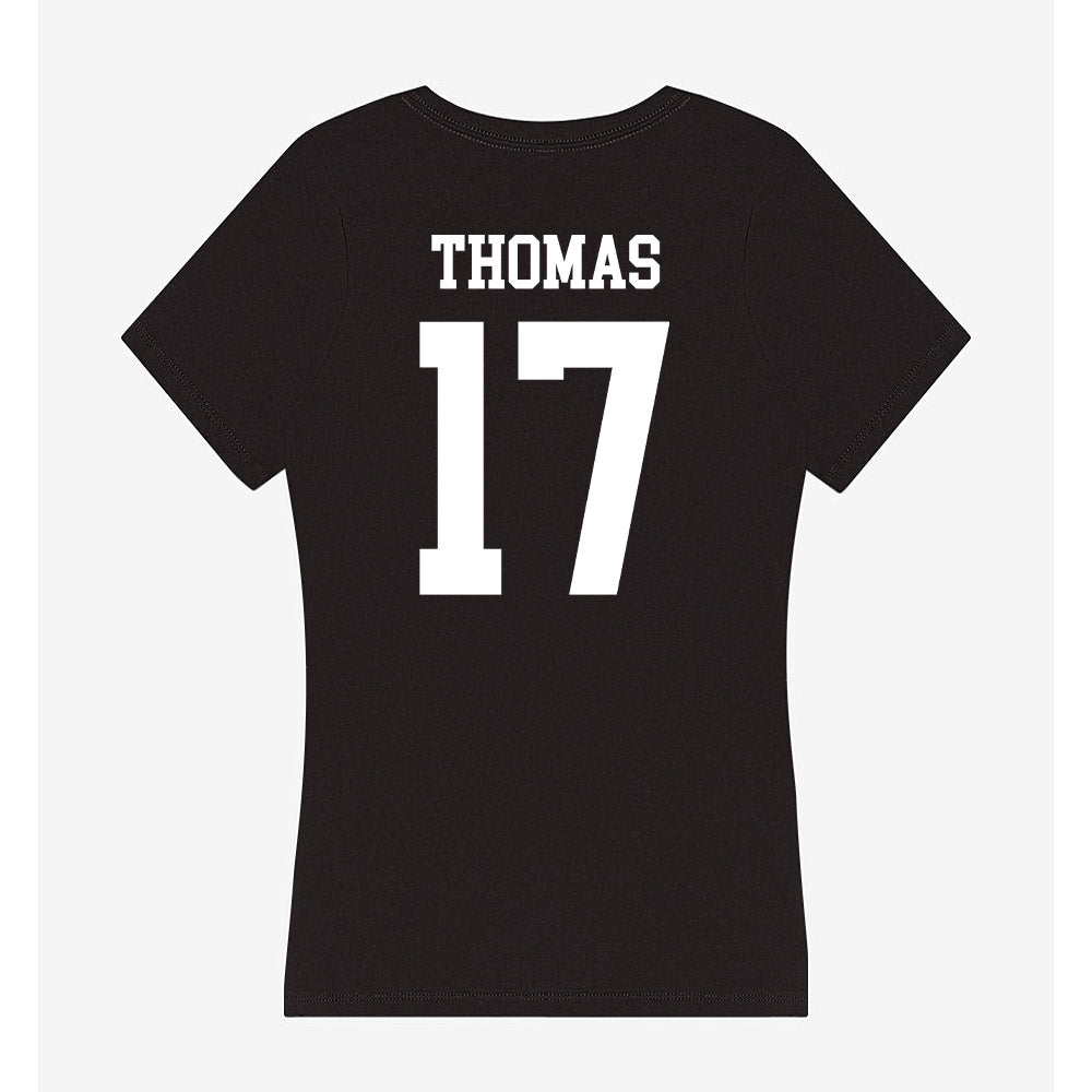 WTAMU - NCAA Football : Jaylon Thomas - Women's V-Neck T-Shirt-1