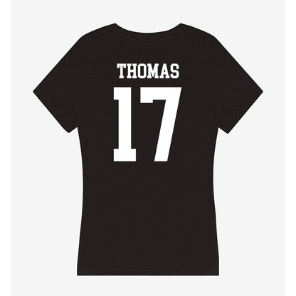 WTAMU - NCAA Football : Jaylon Thomas - Women's V-Neck T-Shirt-1