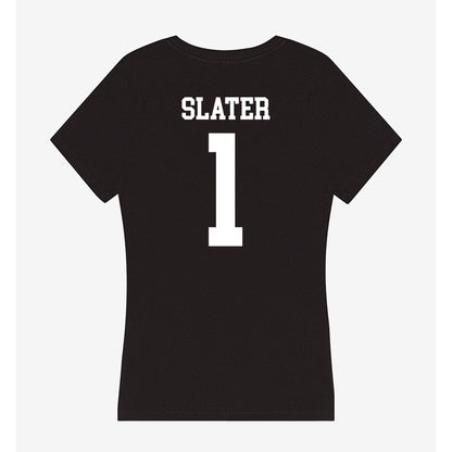 WTAMU - NCAA Women's Basketball : Juliet Slater - Women's V-Neck T-Shirt-1