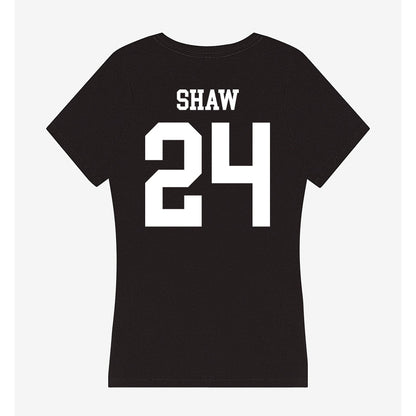 WTAMU - NCAA Football : Dy'cques Shaw - Women's V-Neck T-Shirt-1