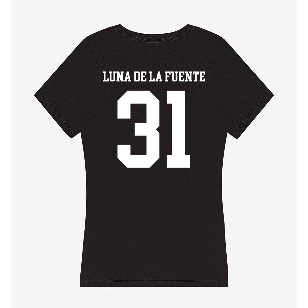 WTAMU - NCAA Softball : Kendall Luna de la Fuente - Women's V-Neck T-Shirt-1